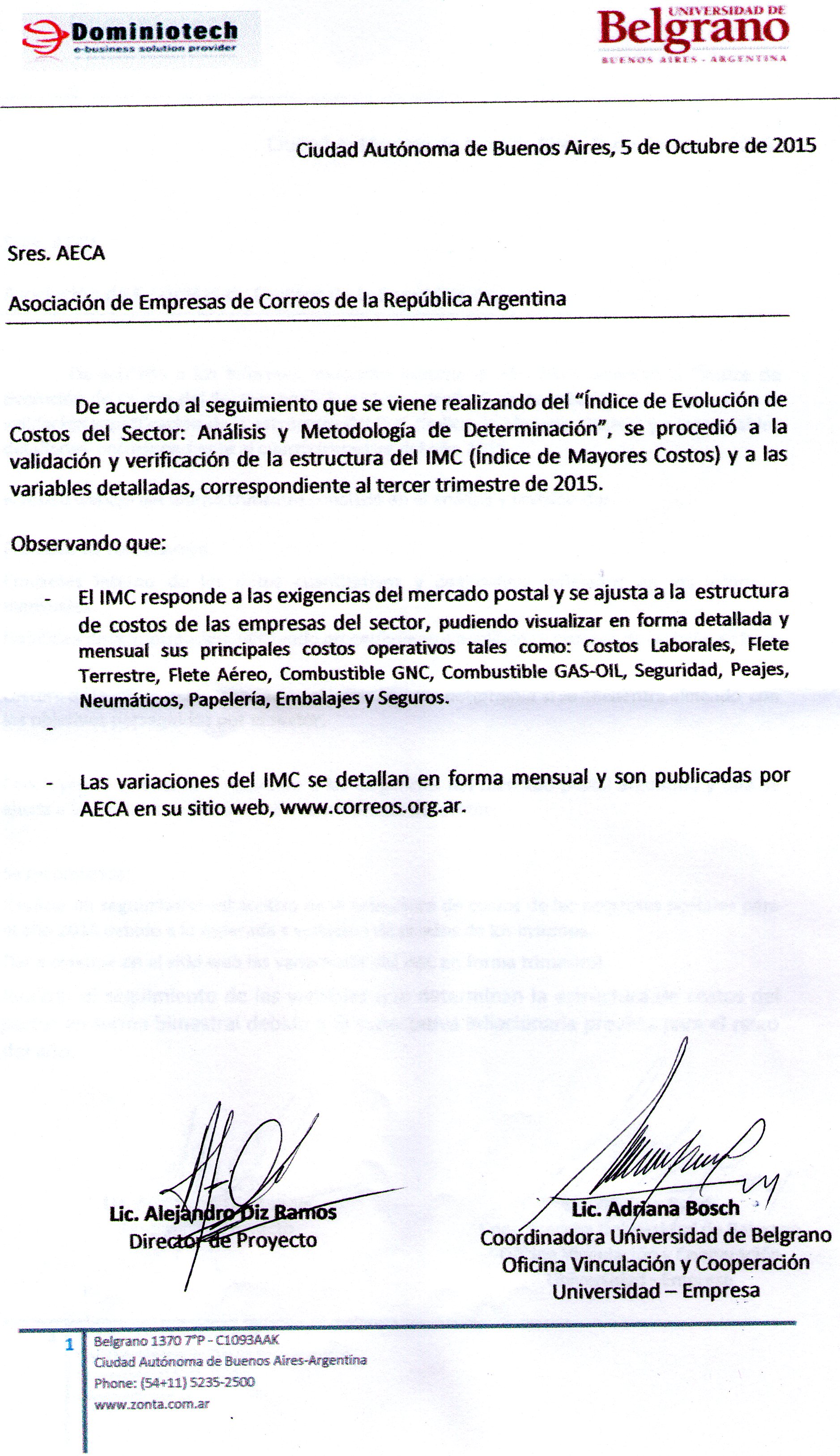 IMC OCTUBRE