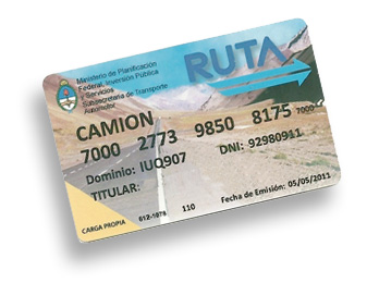 Tarjeta-ruta